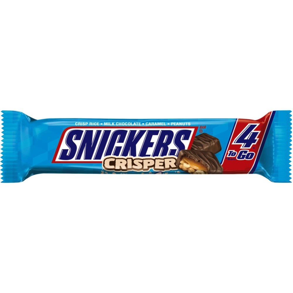 UPC 040000503255 product image for Snickers Crisper Sharing Size Chocolate Candy Bar - 2.83oz | upcitemdb.com