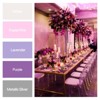 PartyWoo Crepe Paper Streamers Metallic Silver Lavender Purple Pastel Pink White 6 Rolls 492 ft 1.8 Inch x 82 Ft Roll - 3 of 4