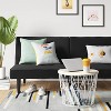 Dorm Futon Sofa Black - Room Essentials™ - 2 of 4