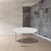 48" Heavy Duty Round Folding Banquet Table Speckled Gray - Hampden Furnishings: Indoor/Outdoor, Weather-Resistant - image 4 of 4