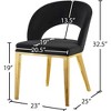 Meridian Furniture,Roberto Velvet Dining Chair - 4 of 4