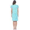 Casual Nights Women's Super Soft Yummy Nightshirt, Short Sleeve Nightgown, Night Dress with Fun Prints & Patterns - 4 of 4