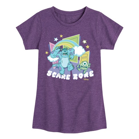 Girls' - Disney - Scare Zone In The Clouds Fitted Short Sleeve Graphic T-Shirt - image 1 of 4