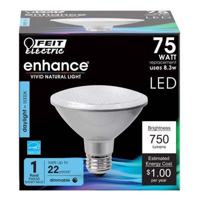 Feit Electric Enhance PAR30 E26 (Medium) LED Bulb Daylight 75 Watt Equivalence 1 pk