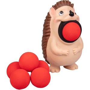 Hog Wild Hedgehog Ball Popper Toy - w 4 Foam Balls - Pop Air Powered Balls Up to 20 Feet - Safe for Indoor/Outdoor Play - Gift for Kids, Girls, Boys - 1 of 4
