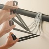Rubbermaid FastTrack Wall Mounted Storage Rails + Organizing Hook Assortment - 4 of 4