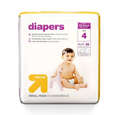 target pampers diapers size 4