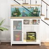 40 Gallon Fish Tank Stand, Aquarium Stand With Power Outlets, Cabinet for Fish Tank Accessories Storage for Turtle Tank, Reptile Terrarium - 2 of 4