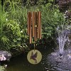 Woodstock Windchimes Habitats Green Hummingbird, , Wind Chimes For Outside, Wind Chimes For Garden, Patio, and Outdoor Decor, 17"L - 2 of 4