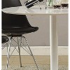Sapphtopaz Dining Table Kitchen Table Round Dining Table Tulip-style Bar Table with Pedestal Base for Kitchen, Small Spaces - 2 of 4