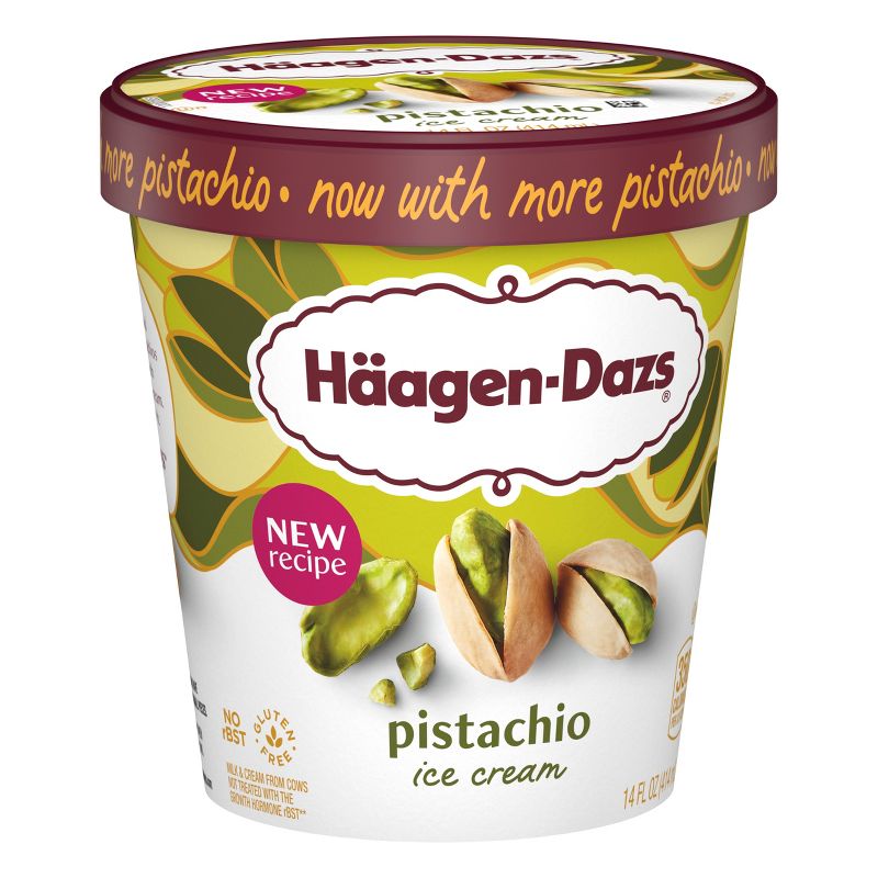 Haagen-Dazs Pistachio Ice Cream - 14oz, 4 of 10
