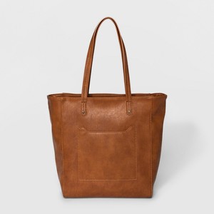 Hayden Tote Handbag - Universal Thread Cognac, Women