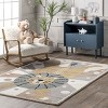 Nuloom Brodie Cheerful Lion Kids Indoor Area Rug, 3' x 5', Light Gray - 2 of 4