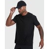 Men's All Black Active Crew Neck 6-Pack - True Classic - 3 of 4