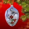 Miss Christmas 5.5 Inch Winter Blooms Faberge Egg Christmas Tree Ornament , Multi Seasonal Decor Heirloom Holiday Easter (1PC) - 2 of 4