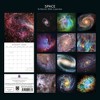 2026 Square Wall Calendar, Outer Space, 16-Month Natural World Theme with 180 Reminder Stickers (12x12 In) - 4 of 4