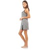 Casual Nights Women's Sleepwear Lace Trim Slip Camisole Nightie - 2 of 4