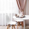 "Evideco French Home Goods Faux Leather Curtain Tiebacks with Wooden Tips – Flexible, No Installation Needed      " - 4 of 4