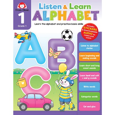 Listen And Learn: Alphabet, Grade 1 Workbook - (listen & Learn ...