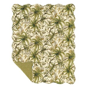 C&F Home Barbados Sand Quilted Cotton 50" x 60" Throw Blanket - 1 of 1