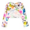 Disney Minnie Mouse Girls Jumpsuit and Fleece Shrug Outfit Set Little Kid to Big Kid - 3 of 4