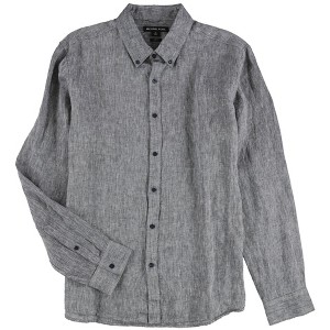 Michael Kors Mens Linen Button Up Shirt - 1 of 2