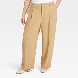 Women's Signature Crepe Essential Trouser - A New Day™ - 1 of 3
