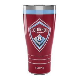 MLS Colorado Rapids 30oz MVP Stripe Stainless Steel Tumbler - 1 of 3