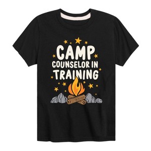 Boys' - Instant Message - Camp Counselor In Training Short Sleeve Graphic T-Shirt - 1 of 4
