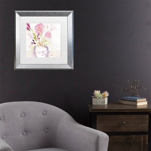 Trademark Fine Art Sheila Golden From Summers Garden Matted Framed Art - 1 of 4