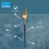 Amefa Soprano 20-piece Flatware Set - Black & Gold - 3 of 4