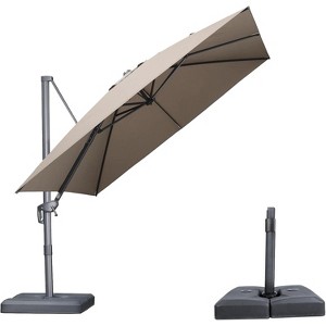 PURPLE LEAF UV Resistant Patio Umbrella Economical Outdoor Umbrella - 1 of 4