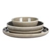 Gibson Elite Berea 16 Piece (Service for 4) Plates and Bowls Reactive Glaze Round Dishes Stoneware Ceramic Dinnerware Set - 3 of 4