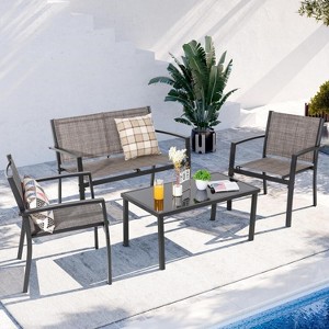 Celebalcony 4-Person Patio Conversation Sets - 1 of 4