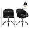 Yaheetech Modern Swivel Rolling Desk Chair with Armrests for Home Office - 3 of 4