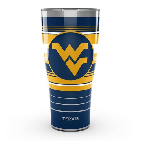 NCAA West Virginia Mountaineers 30oz Hype Stripes Stainless Steel Tumbler - image 1 of 4