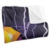 Kids' Power Rangers Lighting Rangers Silky Touch Blanket White 36X58 - 3 of 4