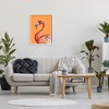 Stupell Industries Tropical Flamingo Bird Portrait Watercolor Detail Framed Giclee Art - 3 of 4