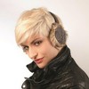 Cable Knit Adjustable Earmuffs With Faux Fur_Nirvanna Designs - 4 of 4