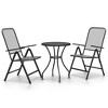 vidaXL Garden Dining Set Anthracite - 2 of 4