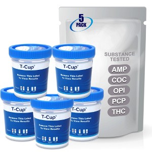 Mintegrity 5 Pack 5-Panel Instant at Home Urine Drug Test Kits | Multi-Panel Urine Screening Testing Kit | MT-TDOA-154 - 1 of 4