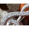 Anna-Kaci Women's Rhinestone Crystal Studded Treble Clef Music Note Silver Tone Novelty Brooch Pin - 4 of 4