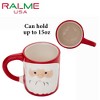 Ralme Santa Claus Mug for Kids or Adults - Large Ceramic Christmas Coffee or Hot Cocoa Mug, 15 oz. - 3 of 4