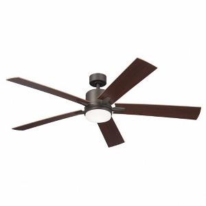 Kichler Lighting Lucian Elite Xl 1 - Light Ceiling Fan in  Olde Bronze - 1 of 4