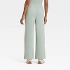 Women's Airy Sleek Ribbed Wide Leg Sweatpants - All In Motion™ - 2 of 4