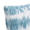 18"x18" Skyline Furniture Square Outdoor Throw Pillow Stripe Ocean: Woven Polyester, Removable Cover, Zipper Closure - 3 of 4
