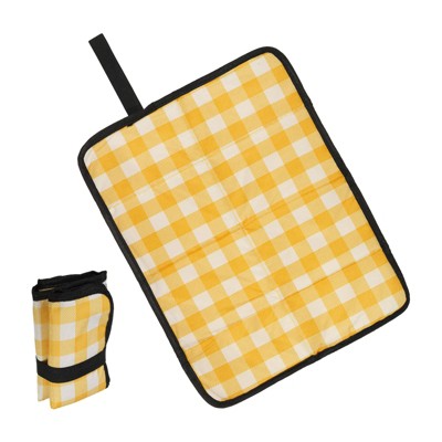 Unique Bargains Waterproof Oxford Cloth Folding Mini Outdoor Sitting Mat 2 Pcs
