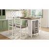 CENGHU 5-Piece Multi-Functional Dining Table Set for 4 , Kitchen Table with Padded Chairs, for Dining Room - 2 of 4