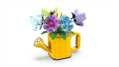 LEGO Creator 3 in 1 Flowers in Watering Can Building Toy 31149, 2 of 11, play video