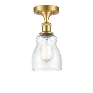 Ellery - 1 Light Semi-Flush Mount In Nautiical Style-13 Inches Tall and 4.5 Inches Wide - 1 of 1